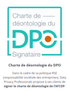 Charte de déontologie du DPO