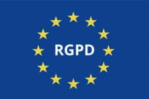 Drapeau européen et rgpd
