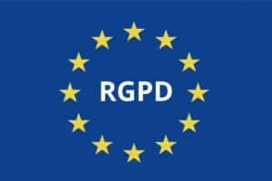 Drapeau européen et rgpd